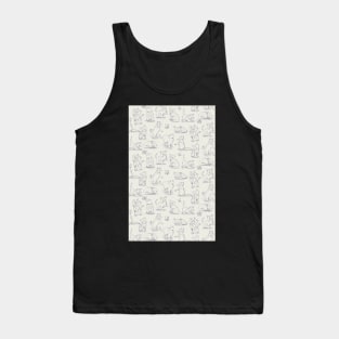 Kitty Butterfly Tank Top